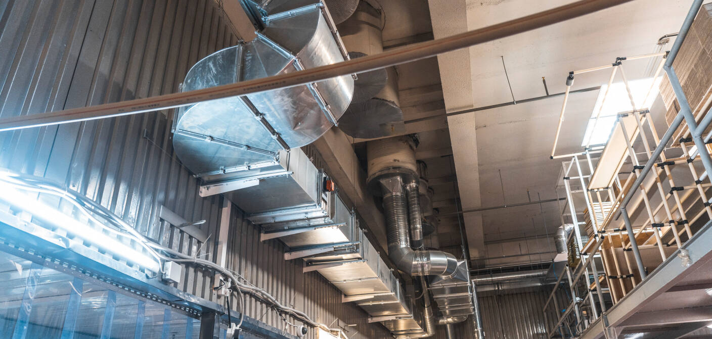 Инженерная система на промышленном объекте.