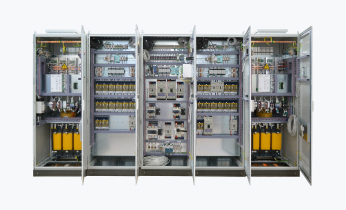 Процесс монтажа электроснабжения и освещения.